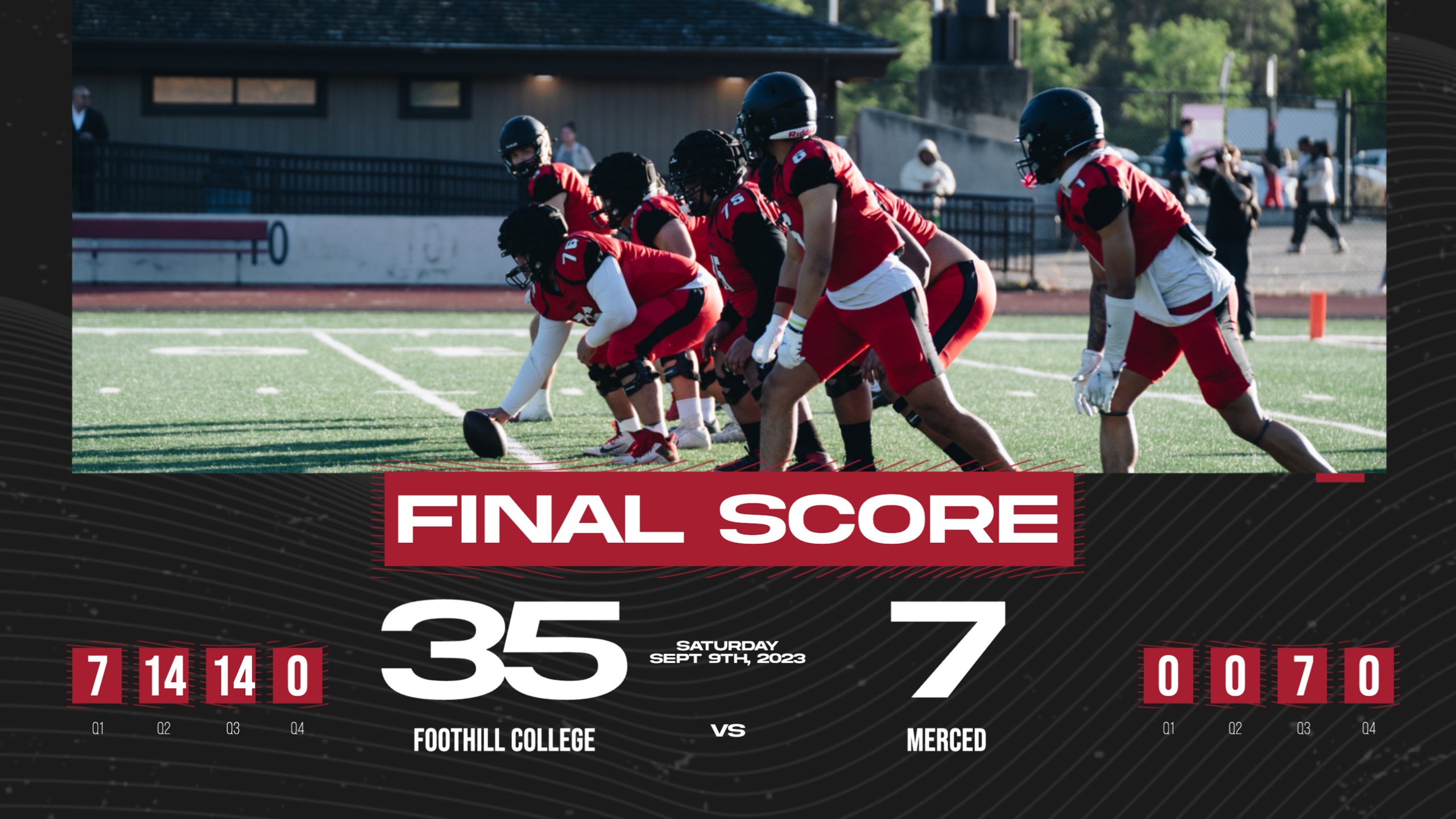 Foothill Starts Season 2-0 After First Road Win of the Season!