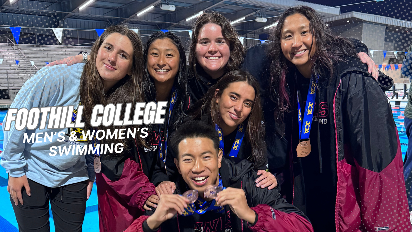 Foothill College Swimmers Shine at 3C2A State Championships